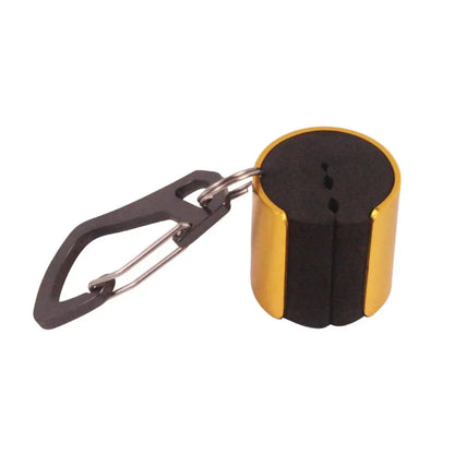 Fishing Rod Holder Clip Metal Housing Support Wearable Belt Clip Rod Holder Stand Up Pole Strong and Sturdy Fishing Accessories