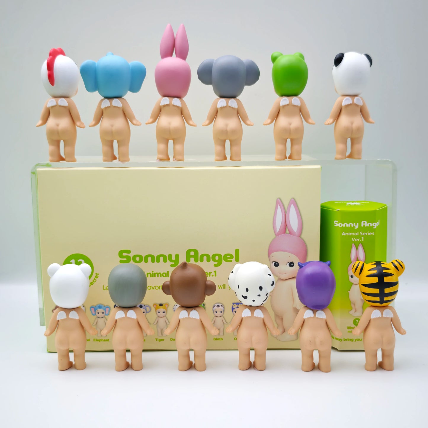 Sonny Angel Blind Box Toys Animal Series Ver.1 Anime Mini Action Figure Cute Doll Ornaments Collection Birthday Christmas Gifts