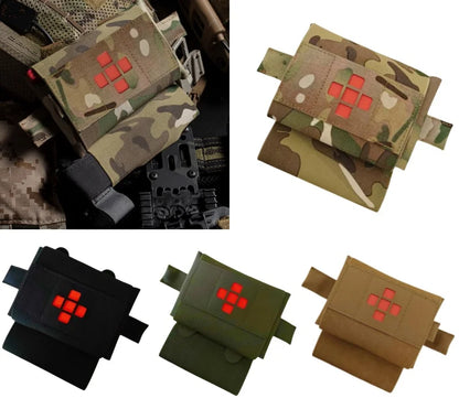 Micro trauma first aid kit, storage bag, trauma survival kit accessories