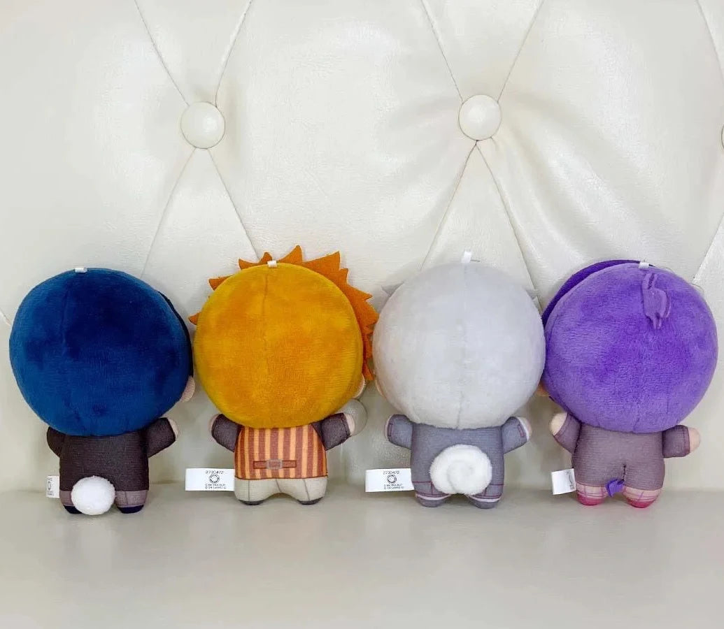15cm Blue Lock Kawaii Plush Doll Nagi Seishiro Mikage Reo Anime Peripheral Backpack Charm Anime Plushie Pendant Keychain Gifts