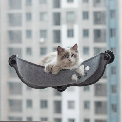 Hot Sale Pet Hammock Beds Bearing 20kg Cat Window Lounger Suction Hammock Pet Cat Window shelf Comfortable Cat Ferret Pet Bed