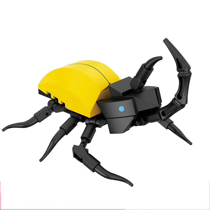  Moc Insect Animal Model Bee Ant Butterfly Cricket Grasshopper whale Set Building Blocks Diy Puzzle Assemble Toys Boy Kid Gift