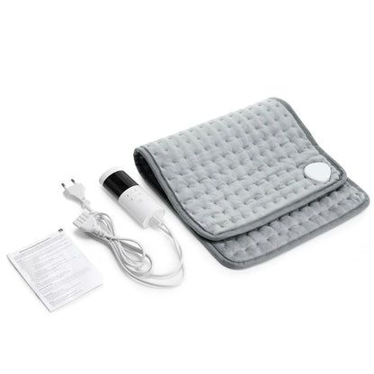 Electric Heating Massage Pad, 9 Heat Levels, Constant Temperature, 4 Modes & Timer Function, Body Warming Heating Pad for Legs,