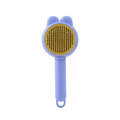 Pet  Hair Removal Cleaning Brushing Comb  One Click Cat Comb Massage Pet Beauty Cat Dog Floating Hair Massage Pet Comb