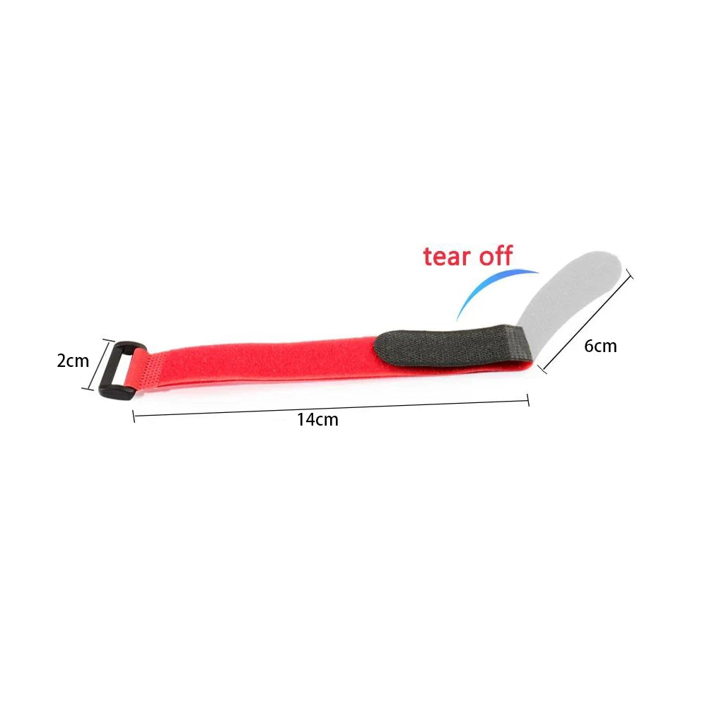 Fishing Rod Tie Holder Strap Suspender Fastener Hook Loop Ties Belt Fishing Rod Strapping Wrap Band Outdoor Fish Tool