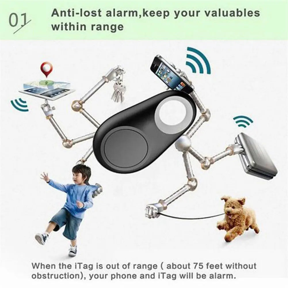 Mini Tracking Finder Device Motorcycle Auto Car Tracker Track Bluetooth Tracker Anti-Lost Trackers For Pet Kids Dog Collar Key