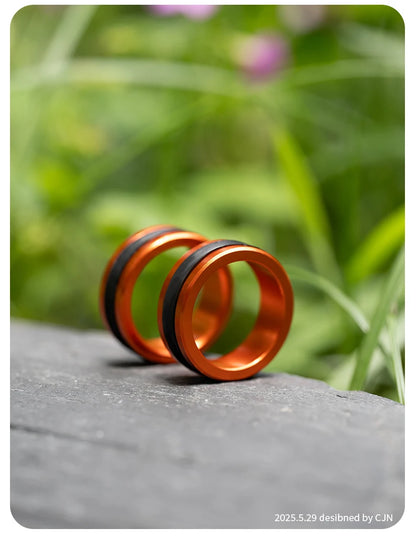 1pc/2pcs Alloy cable ring Fast line cutting Anti-slip Protect hands/fishing reel Tighten the leader knot fishing tools