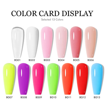 CHUNSHU TPO Free 6 IN 1 Extension UV Gel Polish In A Bottle Builder Nail Gel Rubber Base Coat Semi Permanent Nails Art 15ML