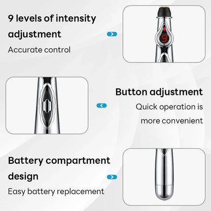 Electronic Acupuncture Pen Acupuncture Point Meridian Energy Meridian Massage Acupuncture Acup Pain Relieving Health Care Tool
