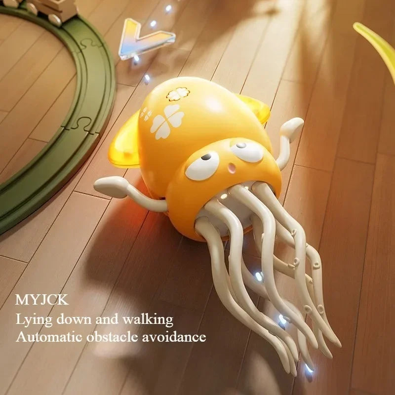 Dancing Octopus Electronic Pets Luminous Fidget Toys Interactive Antistress Stress Relief Toy for Toddler Baby Children Adult