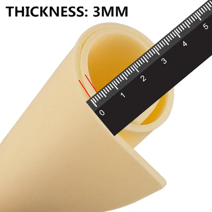 Silicone Tattoo Practice Skin Double Fake 3mm Thick A4 Big Size For Permanent Makeup Tattoo Beginner Practice Synthetic Leather