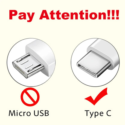 10pcs 0.25M 1M 2m 3M 2A Type USB C Fast Quick Charging USb-C Data Charger Wire for Samsung Htc Lg Xiaomi Huawei Phone 0.5m 1.5m