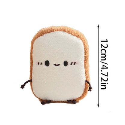 Cute Bread Plush Toys Croissants Toast Fluffy Soft Doll Realistic Decorative Ornaments Good Company Birthday Gifts For Children