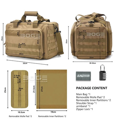 Large Capacity Outdoor Tactical Storage Bag Multi-Functional Sports Handbag Single-Shoulder Tactical Backpack for Sports