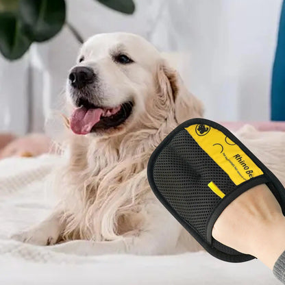 1 Pair Static Removal Gloves For Pet Hair Pet Static Hair Removal Gloves Home Efficient Reusable Shedding Mitt Grooming Brushes