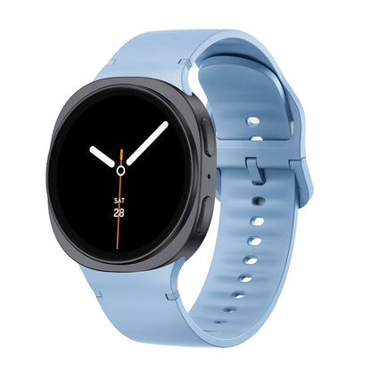 1:1 Sport Band for Samsung Galaxy watch 9 8 44mm 40mm 8 classic 46mm Wrist Replacement Belt Bracelet Correa Galaxy watch8 Straps