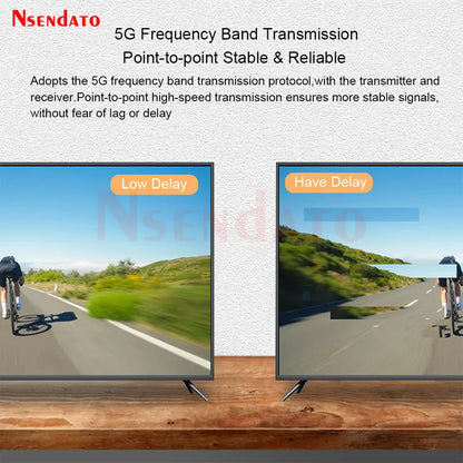 50M 1080P Wireless HDMI Video Audio Transmitter Receiver Extender 5.8G HDMI Wireless TV Stick Display Dongle For Monitor TV Box