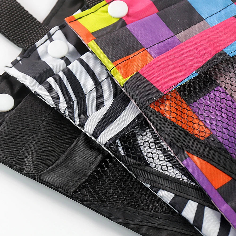 Bicycle Storage Bag Detachable Basket Front Handle Large Capacity Pocket Bicycle Motorcycle  Mobile Phone Bag Accessory