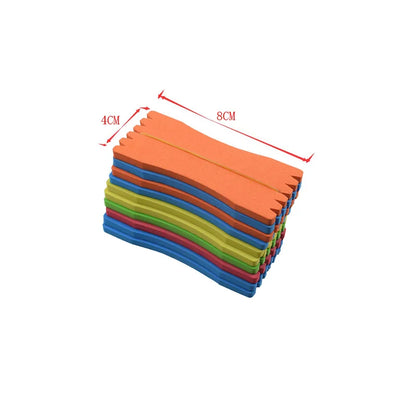 10Pcs Fishing Foam Spools Fishing Line Winding Board Rig Holder Fishing Line Accessories Rig Winders Random Colour
