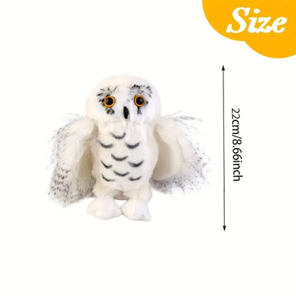 20cm/7.87inch Cute Snowy Owl Stuffed Animal Plush, Brave Boy's AndGirl's Room Owls Plush Decor, Kids Gifts For Children toys