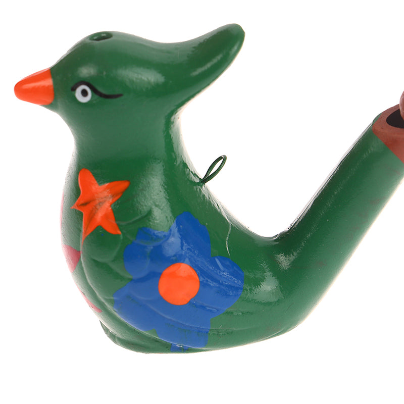 Coloured Drawing Water Bird Whistle for Kid Early Learning Educational Children Toy Musical Instrument Bathtime Musical Gift