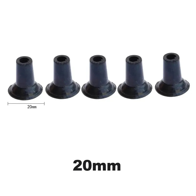 5pcs Valve Grinder Sucker 15/20/25/30/35mm for Car Motorcycle Electro-pneumatic Valve Grinder Valve Grinding Cup