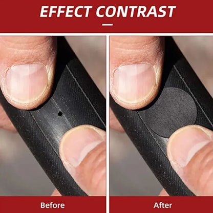 Glueless Bike Tire Patches - Instant Adhesive-Free Repair for Road & Mountain Bikes, Ultra-Thin Emergency Puncture Solution