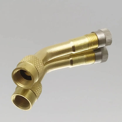 45 90 135 Degree Angle Bent Valve Adaptor Tyre Tube Valve Extension Adapter for Motorcycle Truck Car Moto Bike