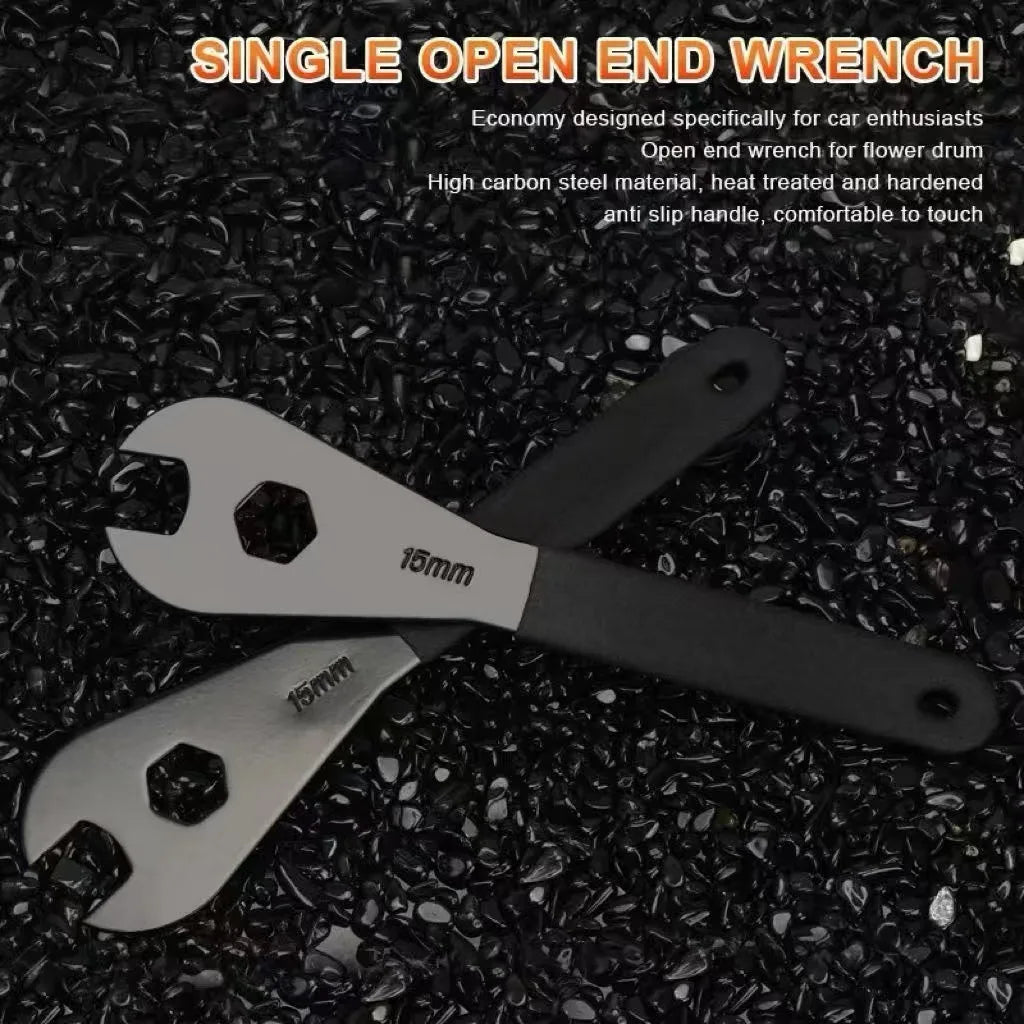 Bicycle Pedal Wrench 15mm Durable For MTB Mountain Bike Hubs Install Remover Removal Spanner Road Cycling Repair Tools ﻿