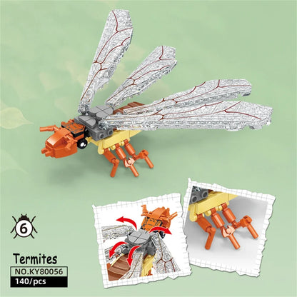 Mosquito Insects Building Blocks Toys Set - Long-Lasting Play for Kids, Great Collectible Models Orchid Mantis Redviidae & More