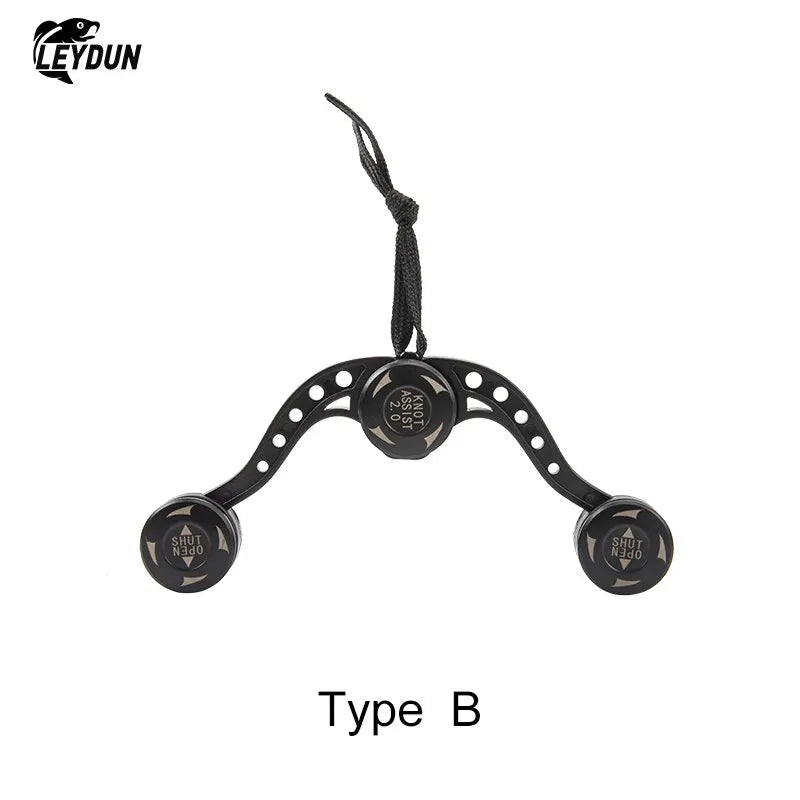 LEYDUN Fishing Tools GT FG PR Knotter Assist Line Leader Connection Knotting Machine Bobbin Winder Lines Wire Japan Knot Tool