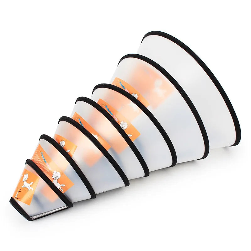 High Quality Pet Circle Guard Collar Ring Cat Dog Anti-Bite Beauty Protective Shield Wound Cover Dog Cat Neck Collar