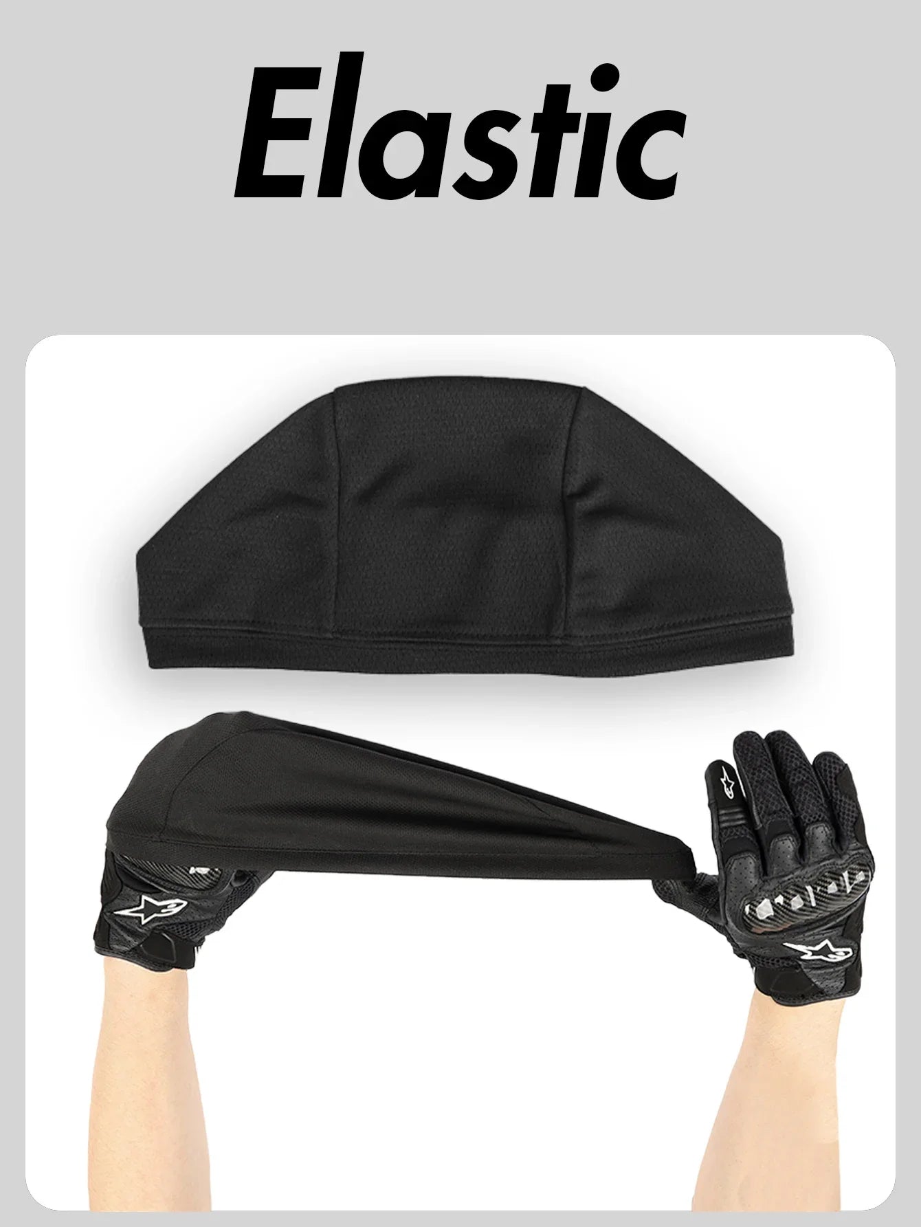 Cooling Quick Dry Breathable Mesh Beanie Hat Fishing Hiking Runing Sports Hat Cycling Motor Helmet Inner Cap Sweat Head Wraps