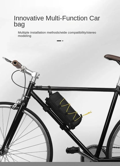OFFBONDAGE Bike Front Bag Bicycle Bag Storage Outside Multifunction Riding Bag Mountain Bike Front Bag Bicycle Accessories