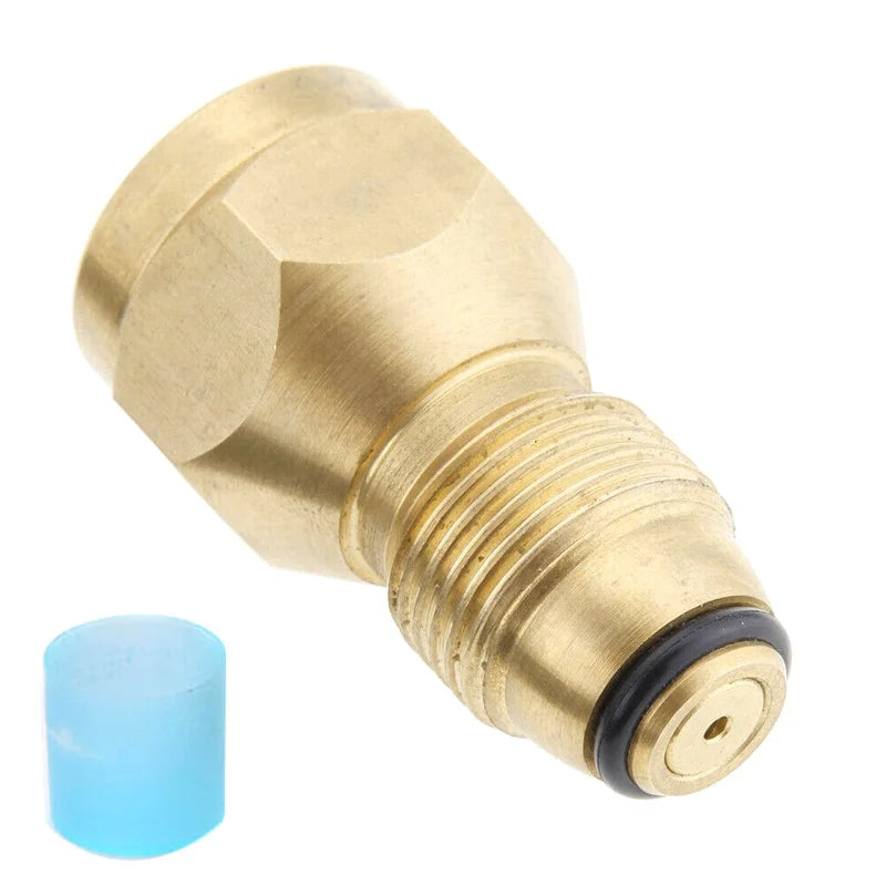 Propane Tank Refill Adapter Gas Cylinder Canister Filler Coupler Brass Accessories, Outdoor Gas Cylinder Adapter, Gas Equipment