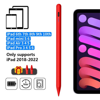 Pencil for Apple iPad with Palm Rejection Stylus Pen for iPad Air M2 Pro 13 Pro 12.9 10 Gen 7th 8th 9th 10.2 for iPad Pencil