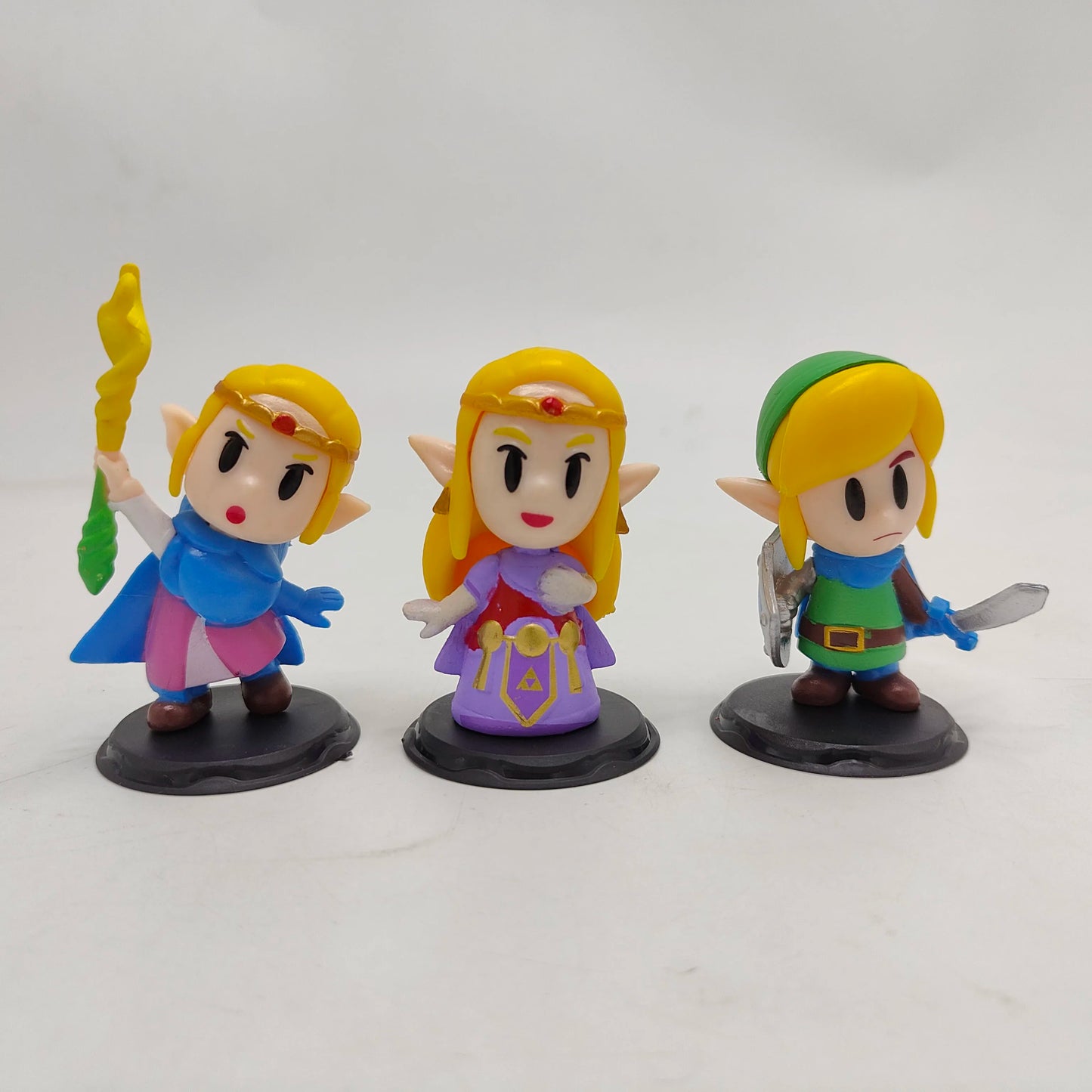 6pcs/set The Legend of Zelda Link Cute Version Anime Figure Game Peripheral Collection Model Action Figure Doll Toys