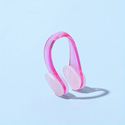 2 Pcs Swimming Nose Clip Professional Swimming Training Anti-choking Comfortable Waterproof and Non-slip Nose Clip