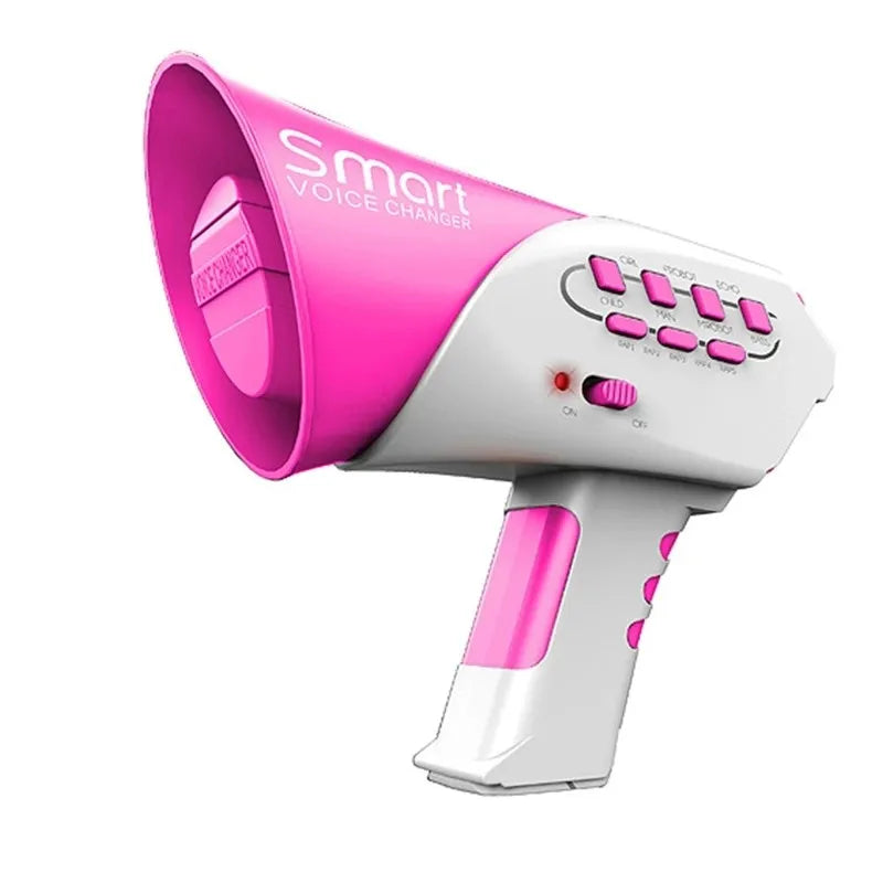 Children Voice Changer Loudspeaker Toy Electric Megaphone Roleplay Prank Props Kid Electronic Gift Xmas Party vocal funny toys