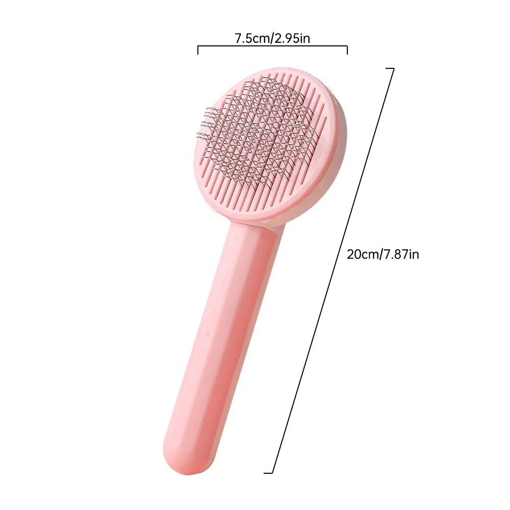 Pet Dog Hair Brush Cat Comb Grooming and Care Cat Brush Stainless Steel Comb for Long Hair Dogs Cleaning Pets Dogs Accessories