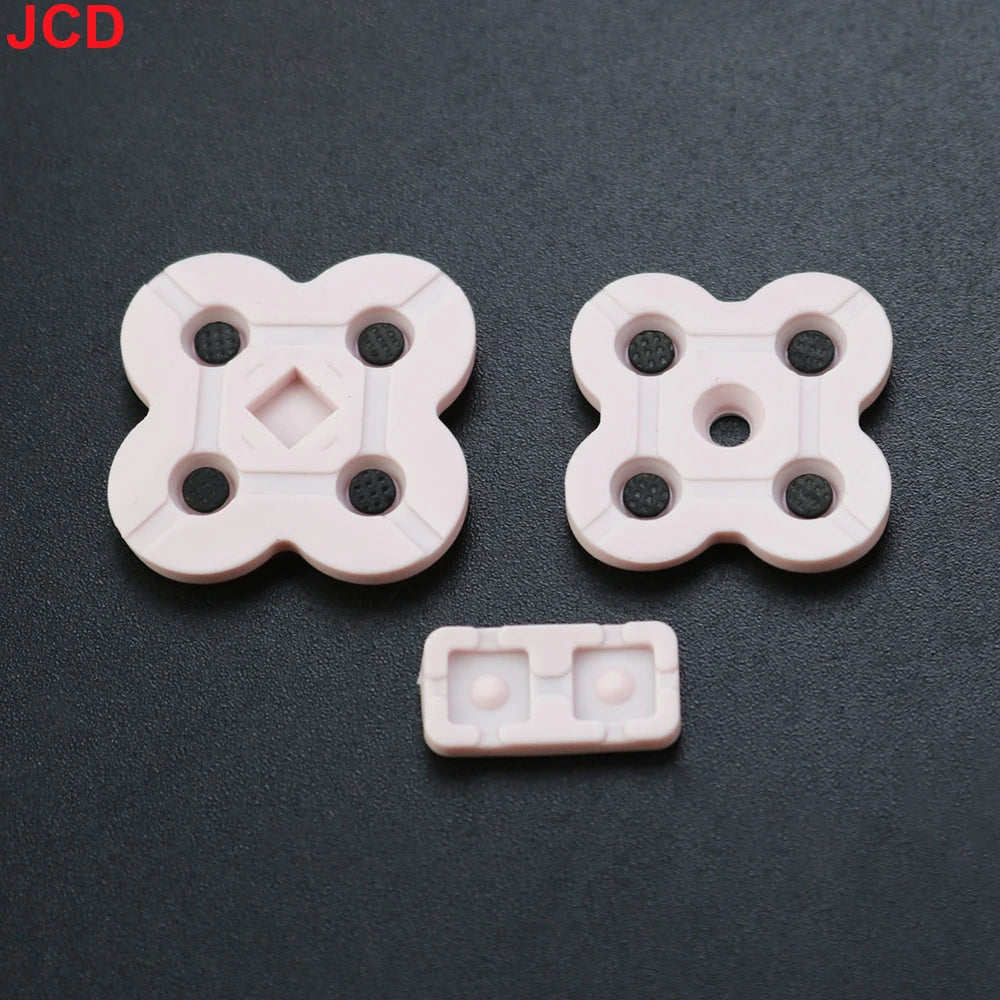 JCD 1set For DS Lite Conductive Rubber Button Pad Set Replacement Part For NDSL DSL Game Console Silicon Buttons