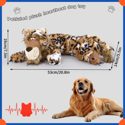Plush Puppy Heartbeat Toys, Birthday Gifts, Rich Dog Puzzle Toys, Behavior Training, 16 Christmas