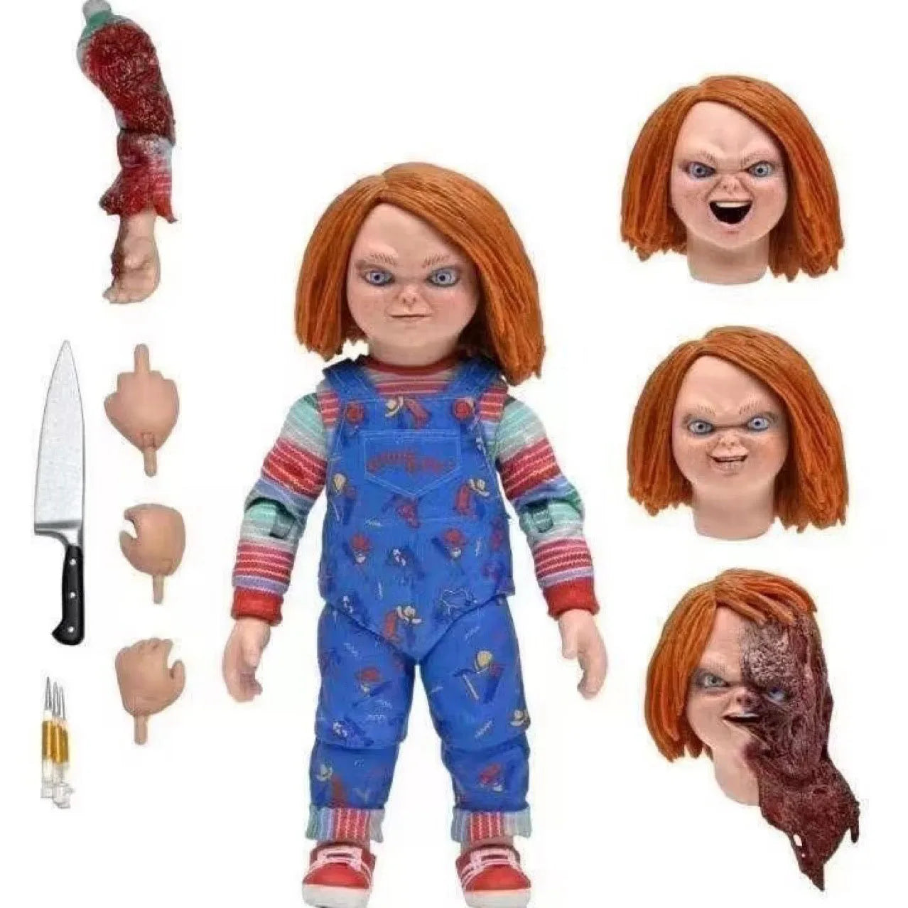 NECA Ultimate CHUCKY GOOG GUYS Articulated Joints Moveable Action Figure Vinyl Figurine Doll Collection Model Toy