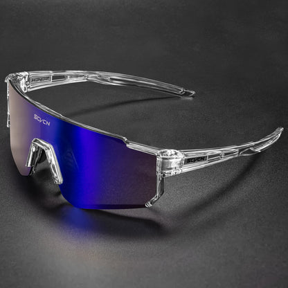SCVCN Fashion Cycling Glasses Bike Baseball Sunglasses for Men UV400 Sports MTB Outdoor Goggles Bicycle Women Sunglasses Riding