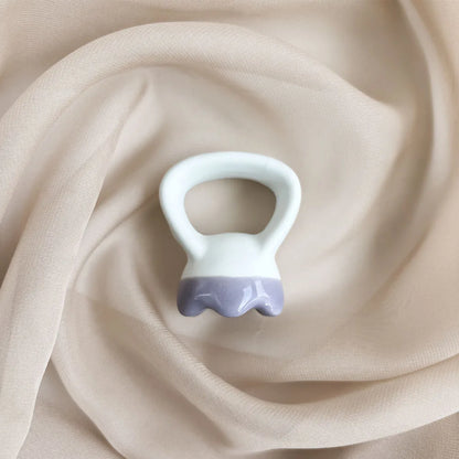 Massage Gua Sha Plate Ceramic Guasha Massage Board Ring Shape Skin Tightening Compact Ergonomic for Face Head Shoulder Knee