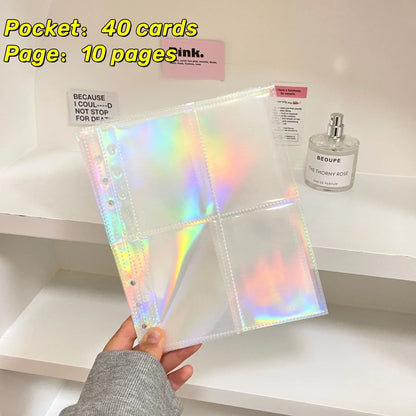 10pcs Photo Album Inner Pages A5 Kpop Binder Photocard Holder Photocard Binder Inlay Idol Card Collect Book Inner Page 포토카드 바인더