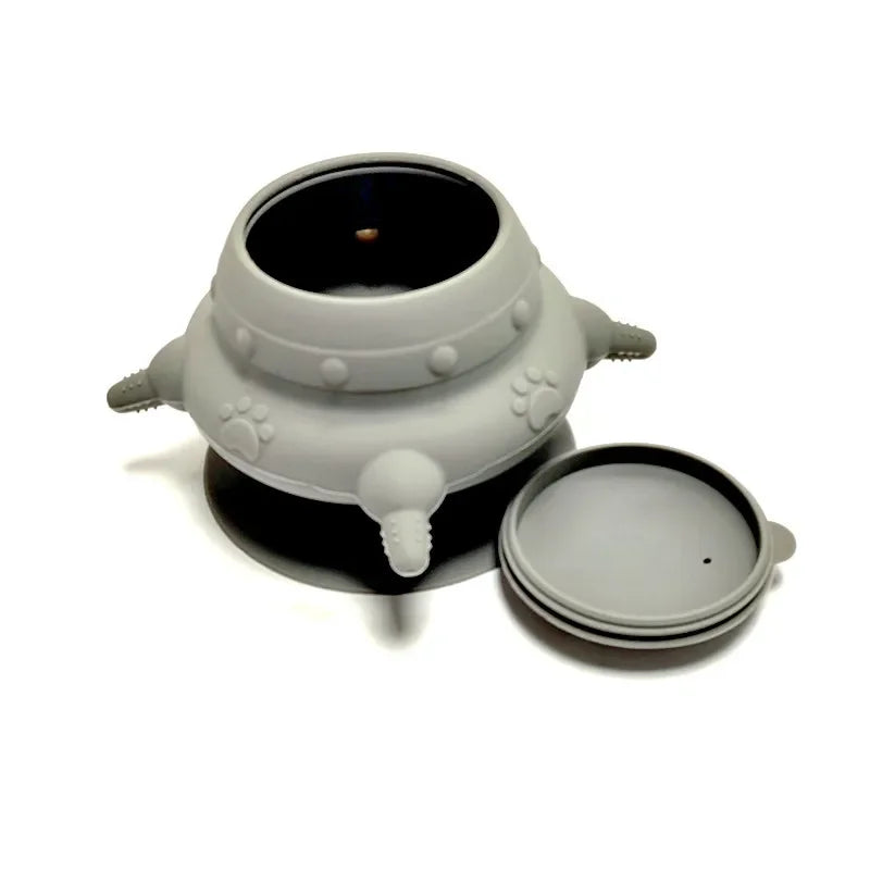 Pet Silicone Breast Feeder, Multifunctional Pet Pacifier Feeder, Puppy Feeding Bottles Food Storage Container for Kitten Dog Cat