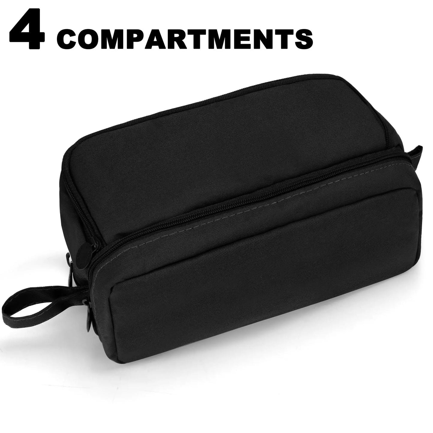 Large-Capacity Portable Pencil Case Minimalist Multi-Compartment Pencil Case Stationery Organizer Desktop Storage Pouch