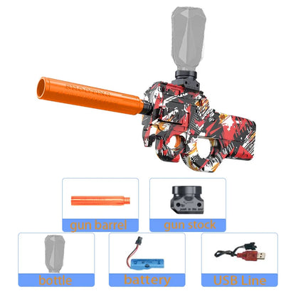 M416 Electric Gun Blaster Toy Gun AK Pistol Shooting Sport Game Outdoor High Speed Rechargeable Outdoor Game Parties For Adult