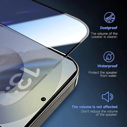 1-4Pcs Oleophobic Coating Easy Install Screen Protector for iPhone 17 16 18 13 11 12 14 15 Pro Max Plus 7 8 XS XR Tempered Glass